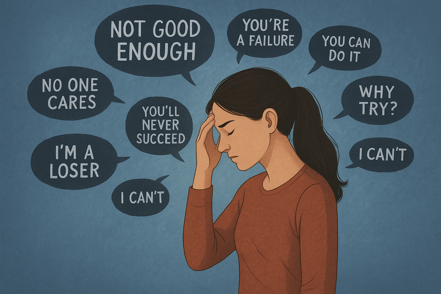 manage negative self-talk